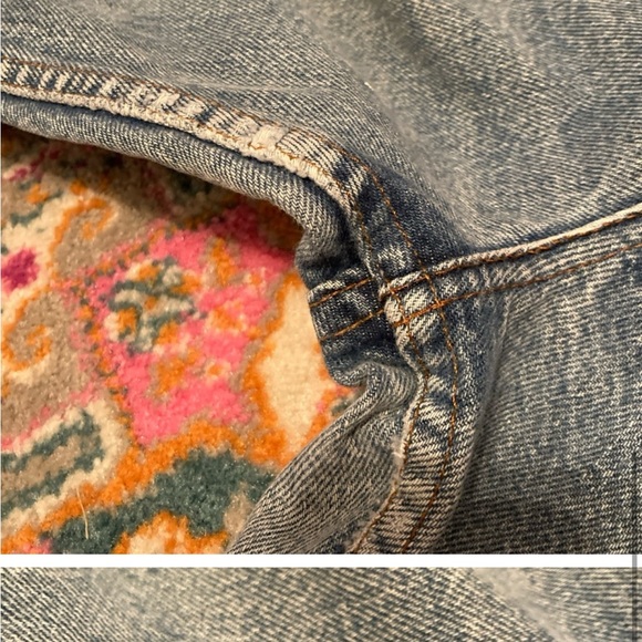 Women’s Vintage 1970s Levi’s White Label High Waist Straight Jeans sz 26 - Picture 8 of 9